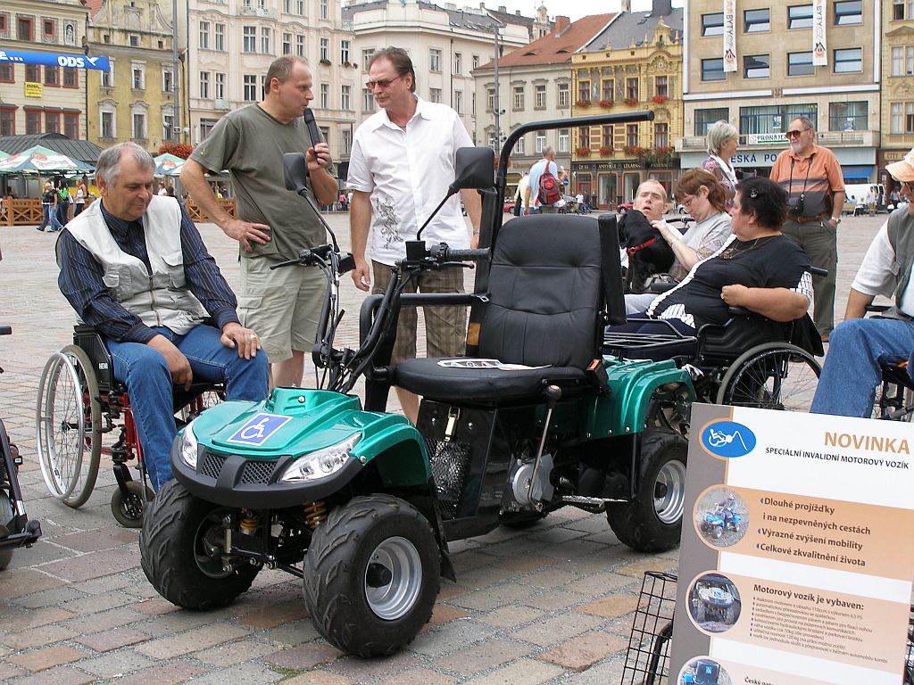 Rozhovor s p.Haasem - výrobce motor.vozíku